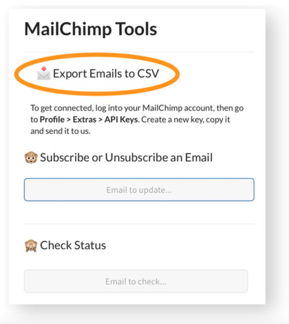 pooldues-mailchimp-tools-export-emails